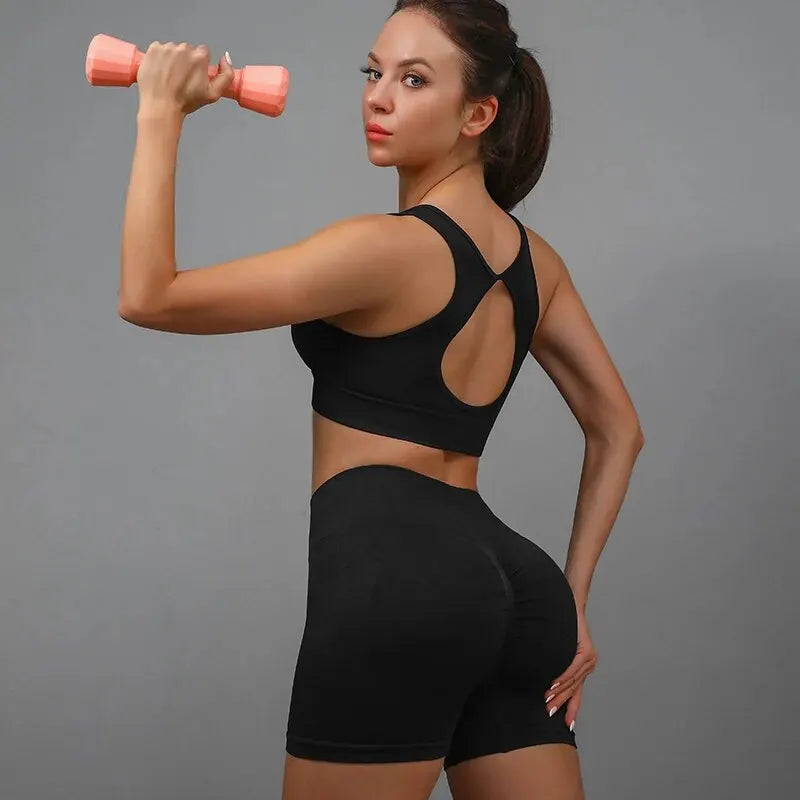 Women Yoga and High Waist Butt Lifting Workout Fitness Tights