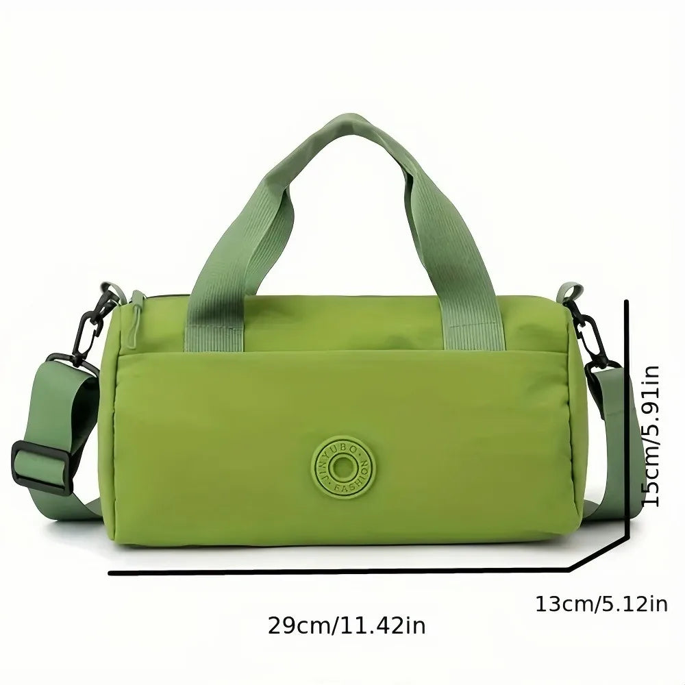 Fitness bag, simple and versatile handbag, lightweight storage bag, large capacity shoulder bag, multifunctional travel bag.zwq