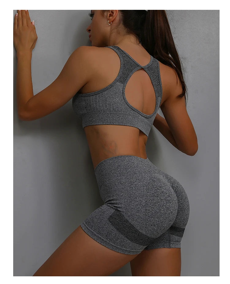 Women Yoga and High Waist Butt Lifting Workout Fitness Tights