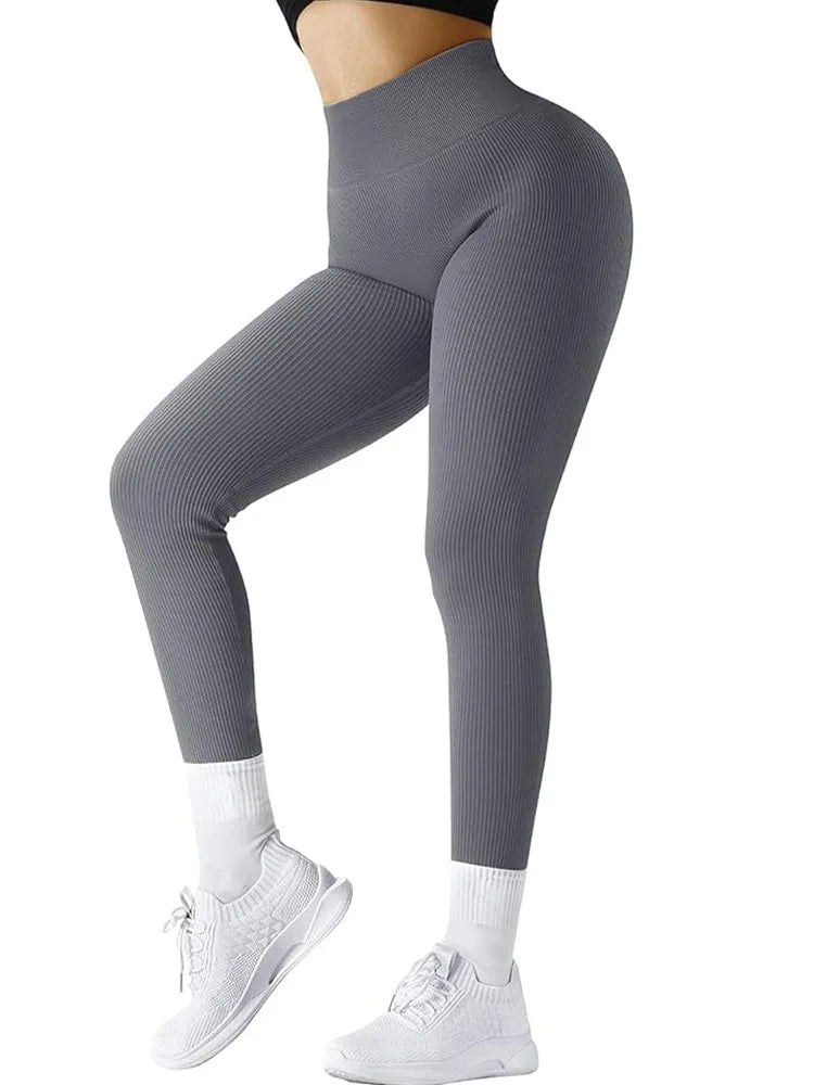 Women Yoga Pants High Waisted Sport Gym Fitness Leggings Women Seamless Female Legging Tummy Control Running Tights