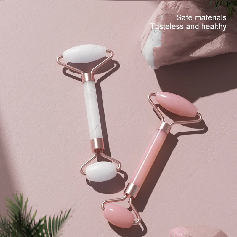 Rose Quartz Facial Roller
