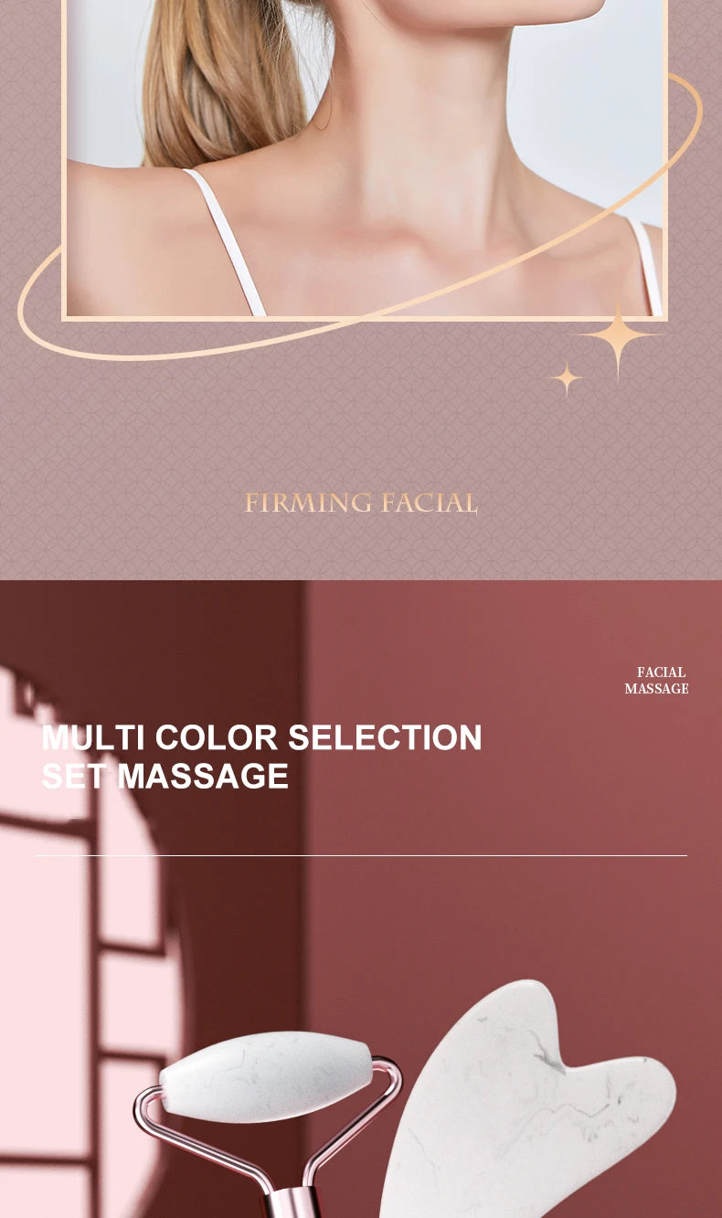 Rose Quartz Facial Roller