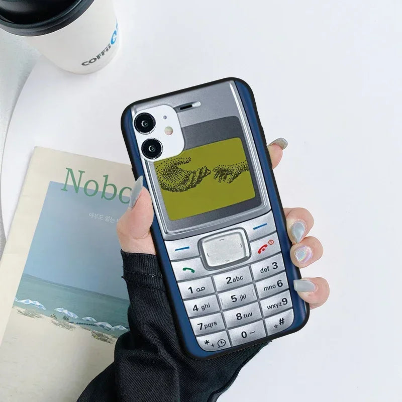 Funny Abstract Silicone Phone Case for IPhone 11 12 13 15 16 Pro Max Mini X XS MAX XR 14 Plus SE20 Soft Protection Covers Coque