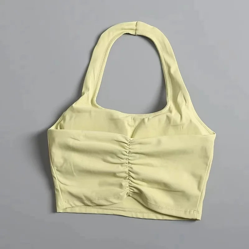 Fitness Bra Workout Tops Gym Fitness Sports Bras Sexy Athletic Sport Bra Women Backless Gym Yoga Crop Top