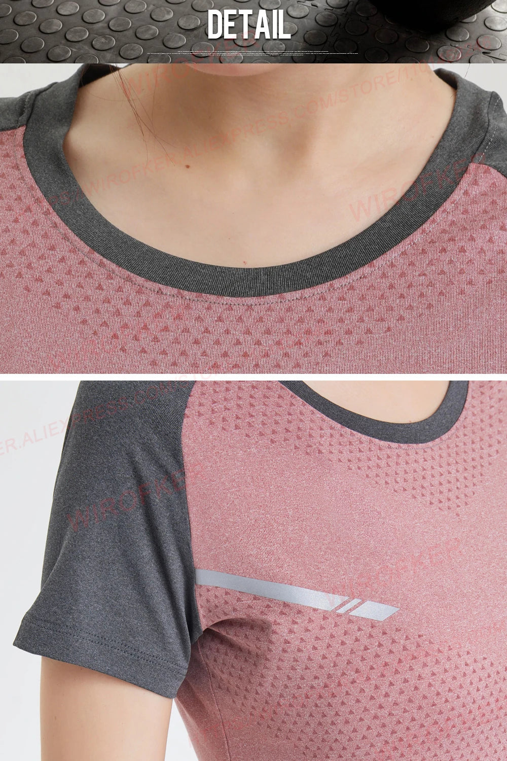 Fitness Women Shirts Quick Dry Yoga Sport T Shirt Gym Running Sportswear Tops Short Sleeve Training Blouses Jersey Jogging Tee