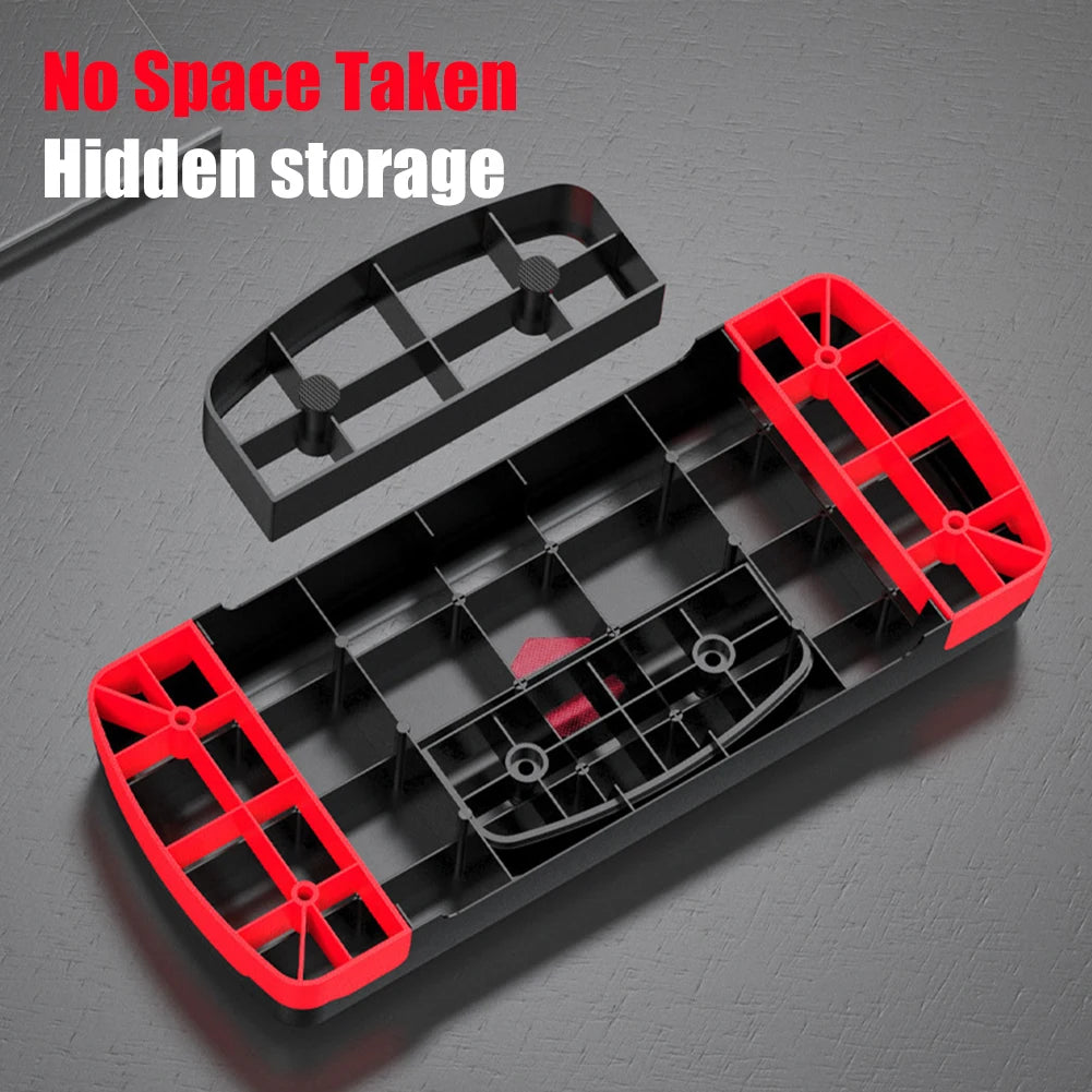 Fitness Pedal Stepper Cardio Pedal Exerciser Non-slip Stable 200KG Load-bearing Home Gym Exercise Portable Fitness Equipment